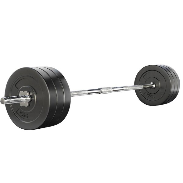 Everfit Barbell Set Barbell Bar and Weight Plates Bench Press Home Gym 18/28/38/48/58/68/78/88KG 68KG