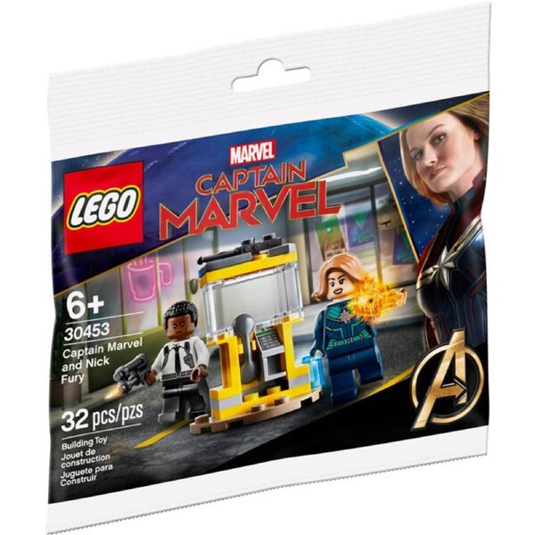 LEGO 30453 - Marvel Super Heroes Captain Marvel and Nick Fury Minifigures Polybag