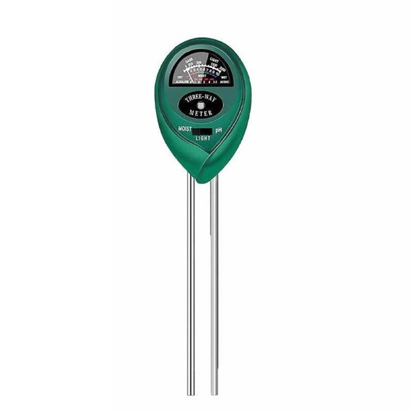 3 In 1 Soil Ph Tester Water Moisture Test Meter Kit For Garden Plant Testing