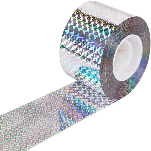 Reflective Bird Deterrent Tape Double Sided Garden Tree Protection