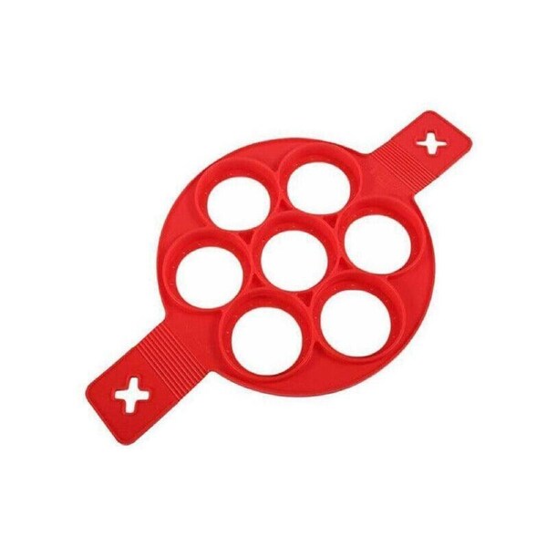 Silicone Non Stick Flipper Pancake Pan Perfect Breakfast Maker Egg Omelette Tool