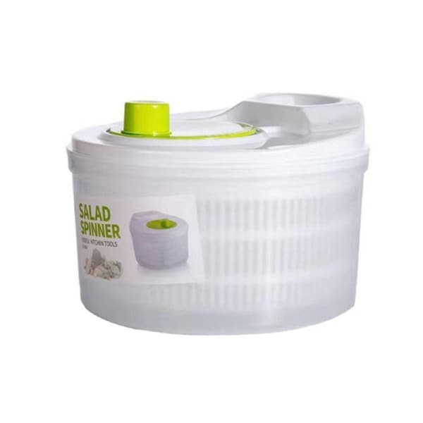 Large Salad Spinner 3L Vegetable Washer Dryer Bowl for Lettuce Spinach Broccoli