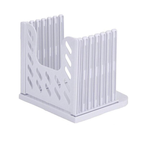 Bread Slicer Cutting Guide for Toast Sandwich with Adjustable Thickness Foldable