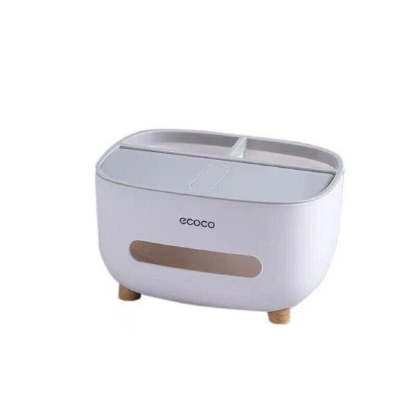 Multifunction Tissue Box Cover Table Napkin Paper Case Holder Storage Organizer