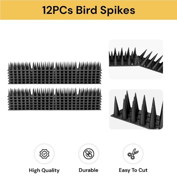 12PCs Bird Spikes