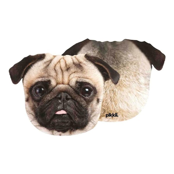 Pikkii Fun Pug Micofiber Cloth Mobile Phones/Screen/Sunglasses Cleaning 16cm