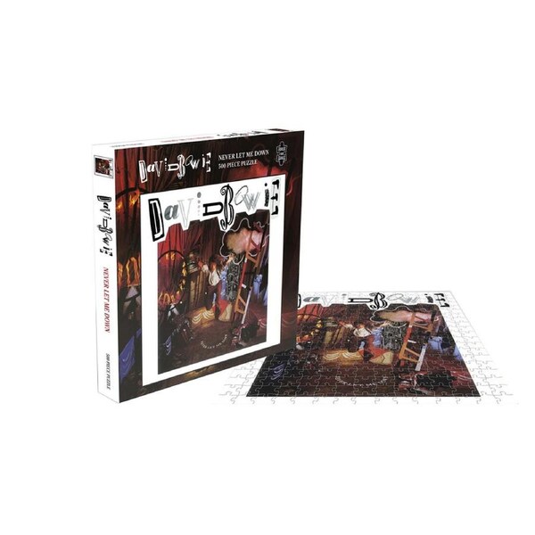 500pc Rock Saws David Bowie Never Let Me Down Jigsaw Puzzle Game Toy 41x41cm
