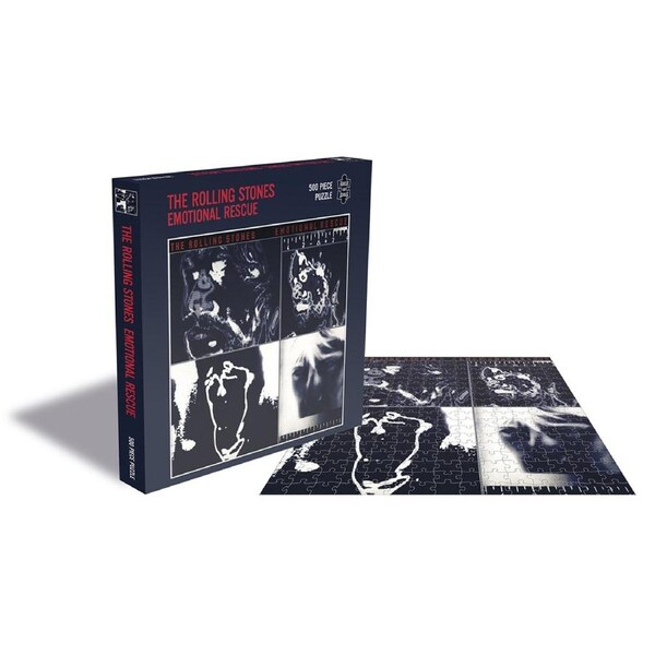500pc Rock Saws The Rolling Stones Emotional Rescue Jigsaw Puzzle Toy 39x39cm