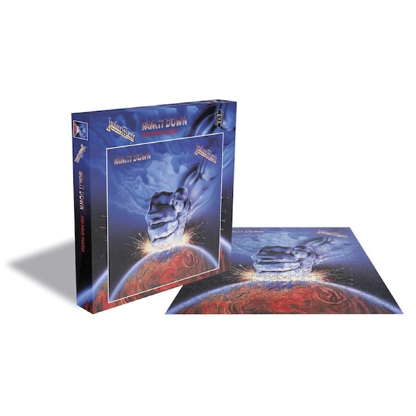 500pc Rock Saws Judas Priest Ram It Down Jigsaw Puzzle Adult Game Toy 39x39cm
