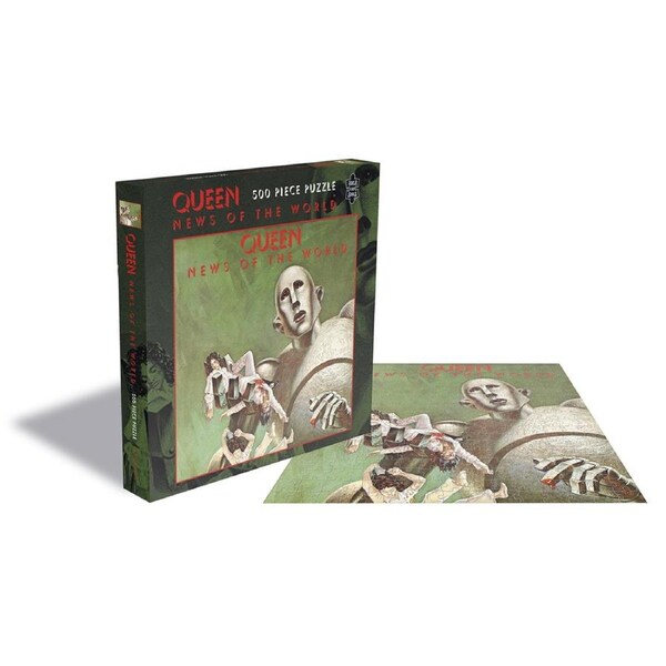 500pc Rock Saws Queen News Of The World Jigsaw Puzzle Adult Game Toy 41x41cm