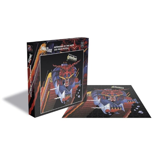 500pc Rock Saws Judas Priest Defenders Of The Faith Jigsaw Puzzle Toy 39x39cm