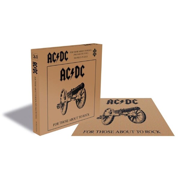500pc Rock Saws AC/DC For Those About To Rock Jigsaw Puzzle Game Toy 41x41cm