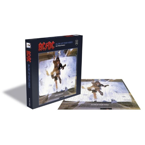 500pc Rock Saws AC/DC Blow Up Your Video Jigsaw Puzzle Adult Game Toy 41x41cm