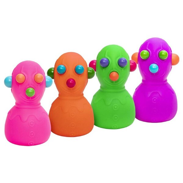 Schylling Panic Pete Nee Doh Kids Sensory Squeeze Play Toy 11cm Assorted 5y+