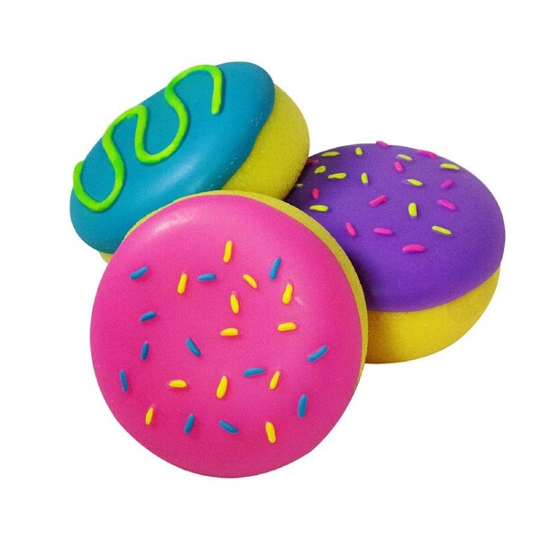 Schylling Nee Doh Jelly Dohnut Kids Sensory Squishy/Squeeze Toy 8cm Asst 3y+