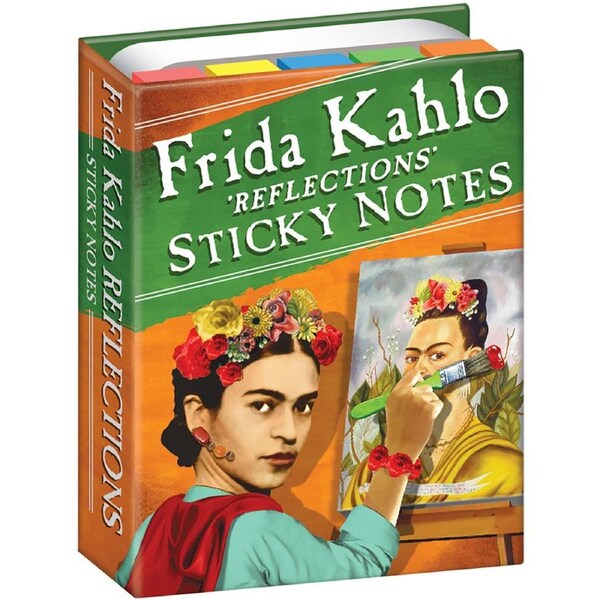 Unemployed Philosophers Guild Sticky Notes Stationery 10cm Frida Reflections