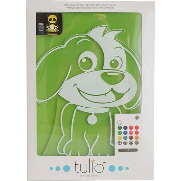 Tulio Dream Lights LED Night Lamp w/ Remote Kids/Children Bedroom 26.5cm Dog
