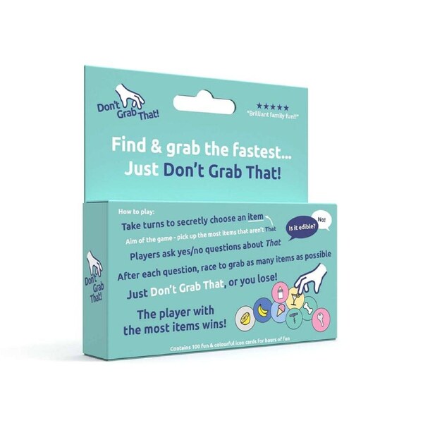 100pc Pikkii Don't Grab That 3-Players Card Game Set 10.5cm Kids/Family 3y+