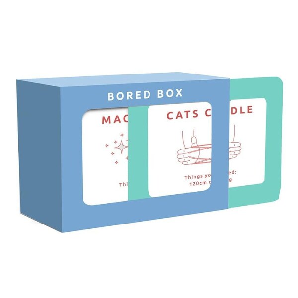 Pikkii 101 Activities Slide Bored Box Fun Activity 10.5cm Kids/Children 5-11y