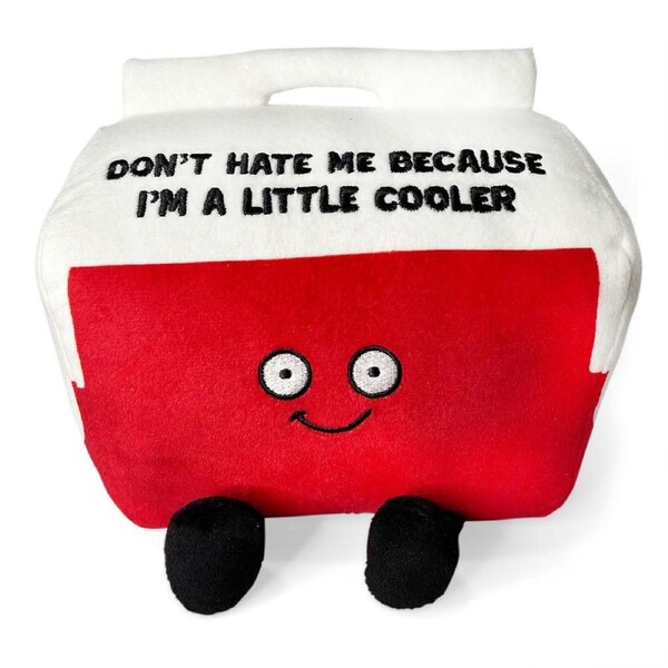 Punchkins Don't Hate Me Because I'm a Little Cooler Cooler Plush Soft Toy 17cm