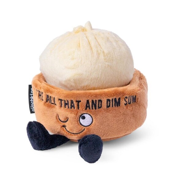 Punchkins You're All That & Dim Sum Dim Sum Soup Plush Stuffed Soft Toy 15cm