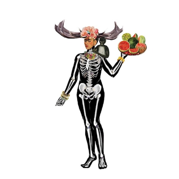 Unemployed Philosophers Guild 27cm Frida Kahlo Kids Magnetic Dress Up Fun Toy