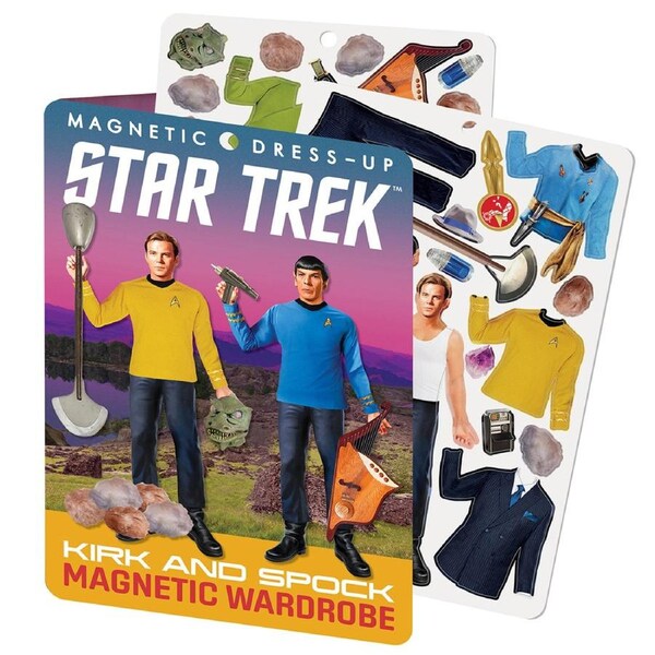 Unemployed Philosophers Guild 27cm Star Trek Kids Magnetic Dress Up Fun Toy