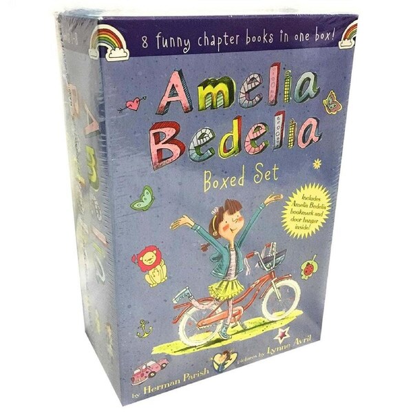 8pc Promotional Amelia Bedelia Children's Chapter Book Collection Set 8-12Y+