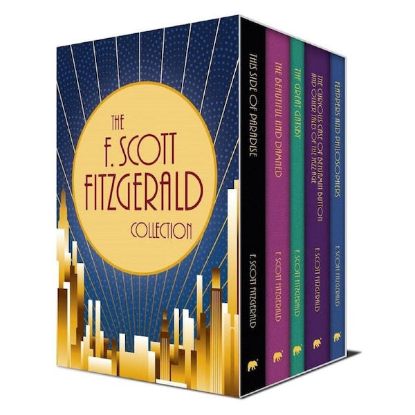 5pc Promotional The F.Scott Fitzgerald Classic Literature Book Collection 14Y+