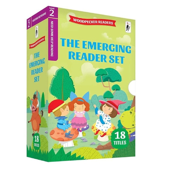18pc Woodpecker Readers My First Reader School Book Collection Set Level 2 4-6Y+