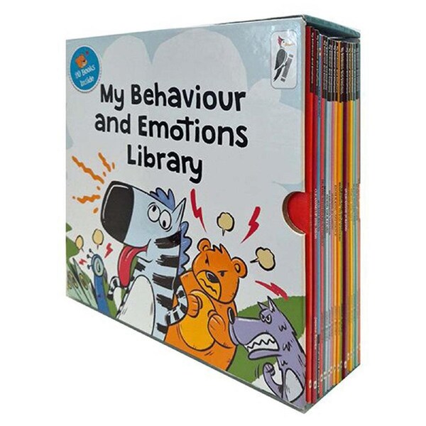 20pc Wilco My Behaviour and Emotions Library Kids Book Collection Set 6-9Y+