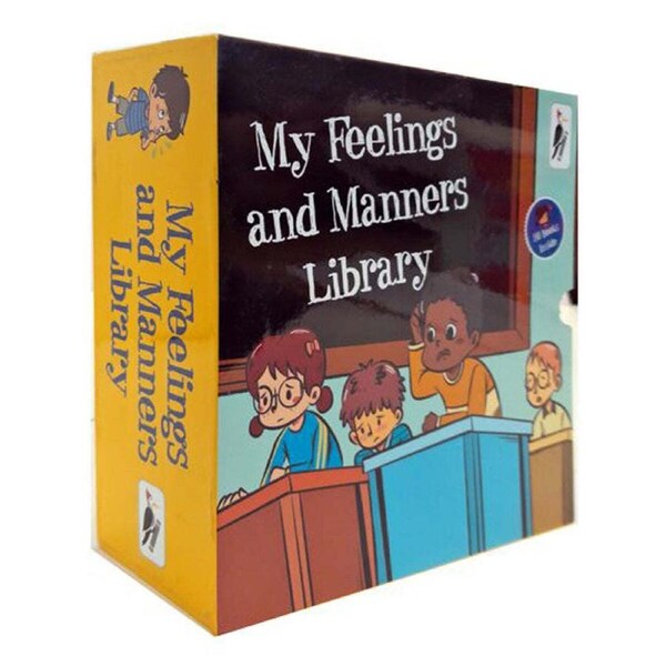20pc Wilco My Feelings and Manners Library Kids School Book Collection Set 6-9Y+