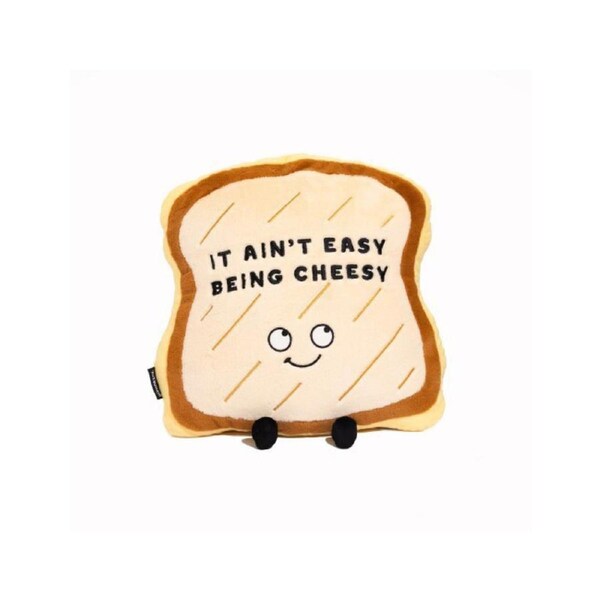 Punchkins 18cm Puffies Grilled Cheese Kids/Adult Cuddle/Pillow Plush Stuffed Toy