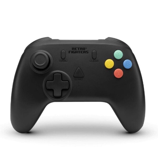 RETRO FIGHTERS StrikerDC Dreamcast Wireless Controller (Black)