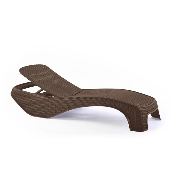 Keter Atlantic Sun Lounger - Brown