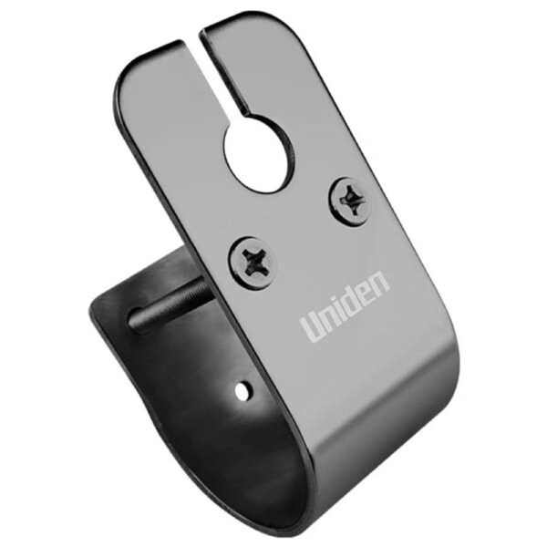 Uniden MBU-03BK 50mm Stainless Steel Bull Bar Mount with Cable Slot - Black