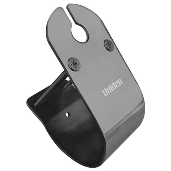 Uniden MBU-04BK 76mm Stainless Steel Bull Bar Mount with Cable Slot - Black