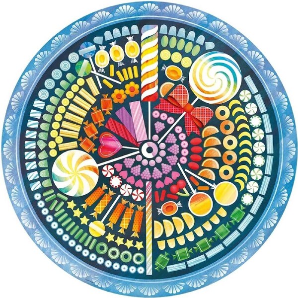 Ravensburger - Circle of Colours - Candy Puzzle 500pc