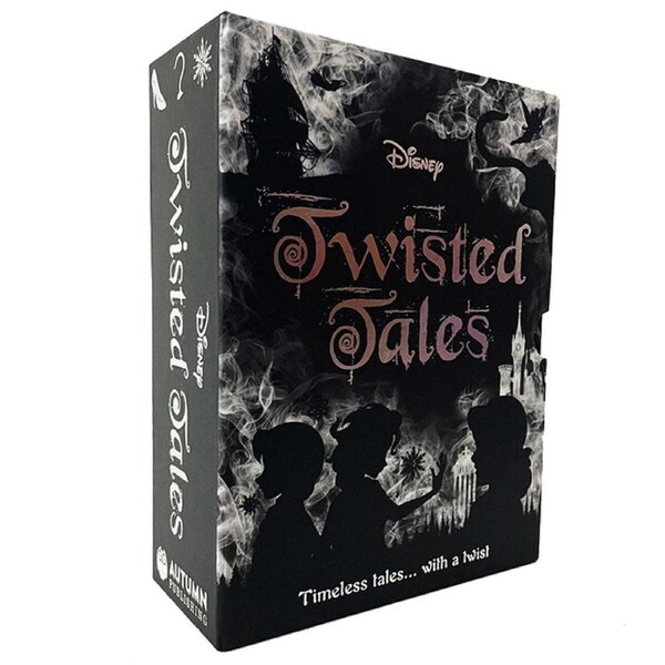 3pc Promotional Disney Twisted Tales Children's Book Collection Set 8-12Y+