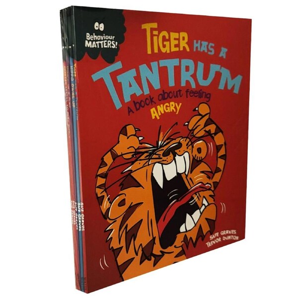 5pc Promotional Behaviour Matters Series 1 Kids Book Reading Collection Set 6Y+