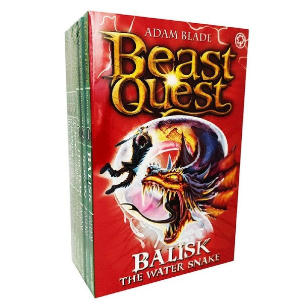 6pc Promotional Beast Quest Series 8 Children's Book Collection Set 8-12Y+