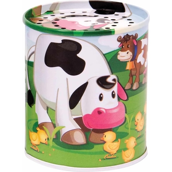 Schylling Animal Sound Maker Tin Toy Kids Fun Educational 6cm Assorted 18m+