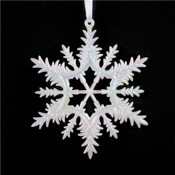Iridescent Snowflake 13cm