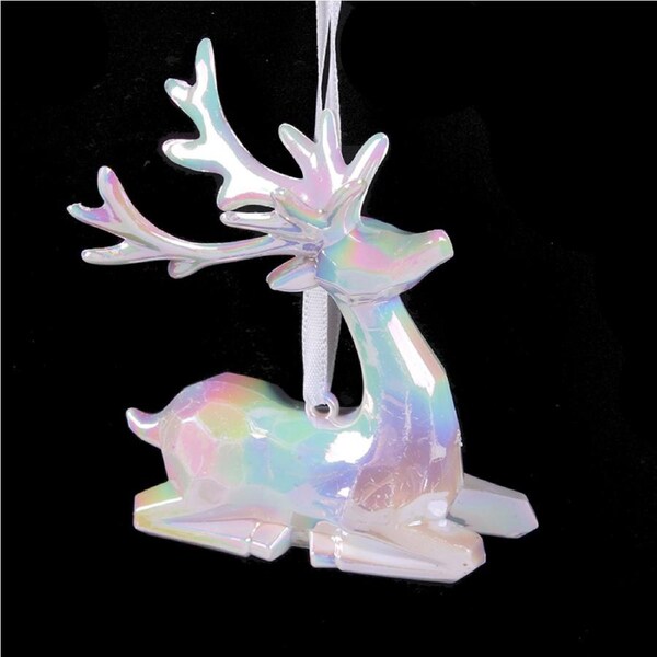 Iridescent Reindeer 9cm