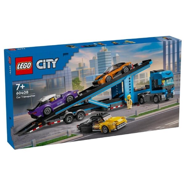 LEGO City Car Transporter Truck With Sports Cars (60408)