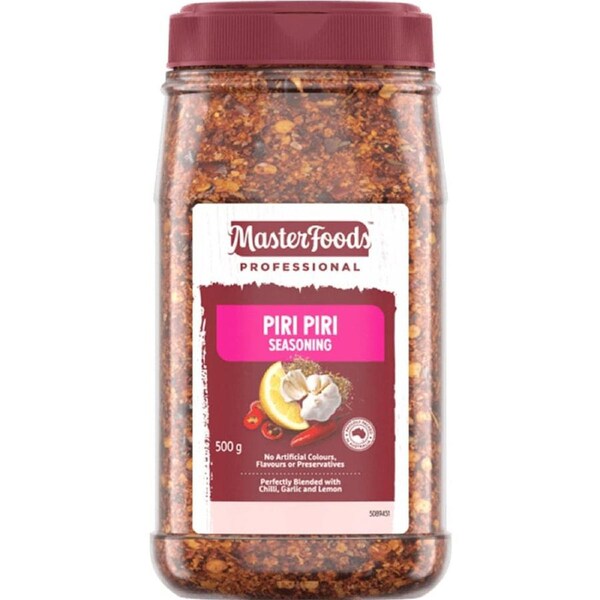Masterfoods Piri Piri Seasoning Salt Spice Hot 500g Bottle