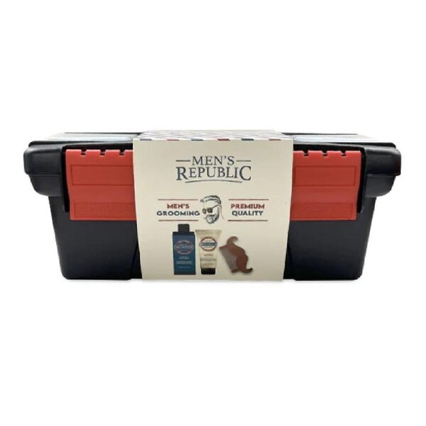 Men's Republic 4 Piece Grooming Kit Including Tool Case
