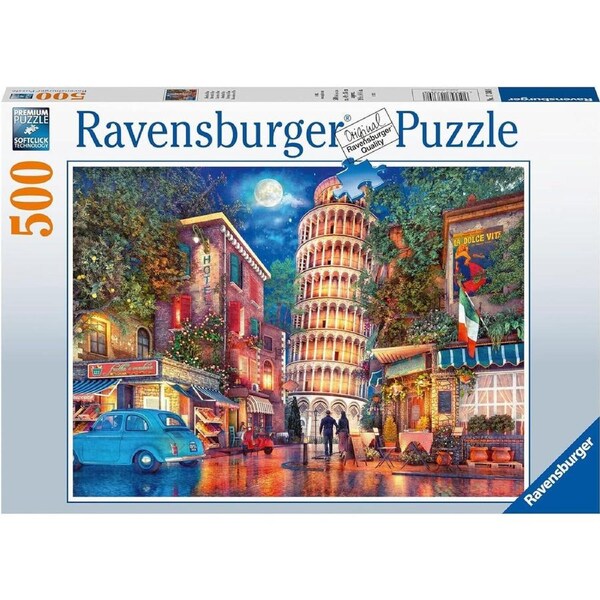 Ravensburger - Evening In Pisa Puzzle 500 Piece