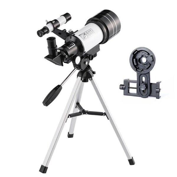 HD Astronomical Telescope with Desktop Tripod and Up to 150X Combo Magnification