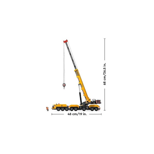 LEGO City Yellow Mobile Construction Crane (60409)